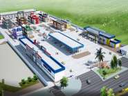 Petrol Station & Commercial Development at Sitra