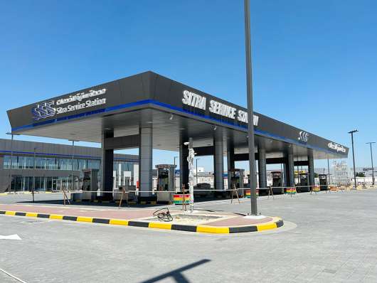 Petrol Station & Commercial Development at Sitra